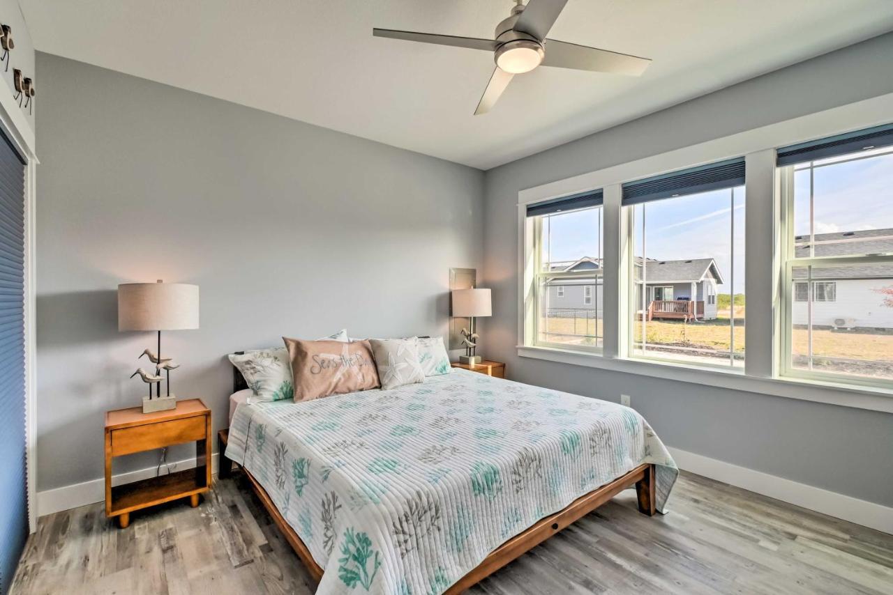 Ocean Shores Getaway With Fireplace And Hot Tub! Bagian luar foto